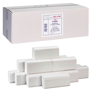 FRIPA Papierhandtücher 4052104 Comfort Interfold-Falzung 2-lagig 1.860 Tücher von FRIPA
