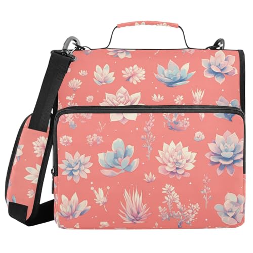 Ordner-Organizer mit 3 Ringen, 3,8 cm, mit Schultergurt und Griff, mehrere Taschen, Schulordner, Organizer, geeignet für Mittelschule Ordner-Organizer mit 3 Ringen, 3,8 cm, mit Schultergurt und Griff, mehrere Taschen, Schulordner, Organizer, geeignet für Mittelschule von FRODOTGV