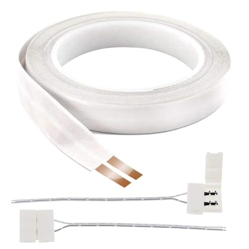 FROGBRO 7,6 m Selbstklebende Super Flach Audio Kabel mit 2 Konvertern, Geeignet für Audiokabel, LED Beleuchtung und andere Niederspannungsgeräte, 24 AWG/0,2 mm² Abschnitt Kann 2–3 A Strom durchlassen FROGBRO 7,6 m Selbstklebende Super Flach Audio Kabel mit 2 Konvertern, Geeignet für Audiokabel, LED Beleuchtung und andere Niederspannungsgeräte, 24 AWG/0,2 mm² Abschnitt Kann 2–3 A Strom durchlassen von FROGBRO