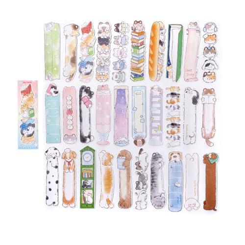 30 Blatt Cartoon Kätzchen Welpe Lesezeichen Scrapbooking Dekoration Zubehör für Journaling Planer Dekoration Verpackung 30 Blatt Cartoon Kätzchen Welpe Lesezeichen Scrapbooking Dekoration Zubehör für Journaling Planer Dekoration Verpackung von FROMCEO