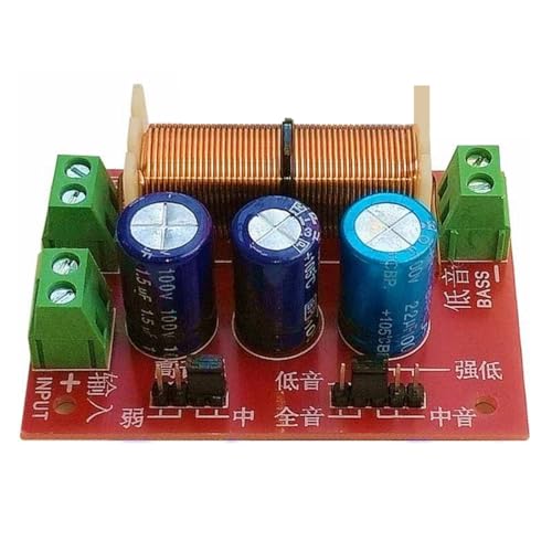 400 W einstellbare Frequenzweichen für Lautsprecher mit Höhen und Bassoptimierung 4–16 Ohm von FROMCEO