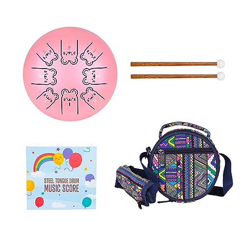 8-Tone Steel Tongue Drum C Key Percussion Instrument Handpan Drum Unique 12 Ethereal Drum For Beginner Kids 8-Tone Steel Tongue Drum C Key Percussion Instrument Handpan Drum Unique 12 Ethereal Drum For Beginner Kids von FROMCEO