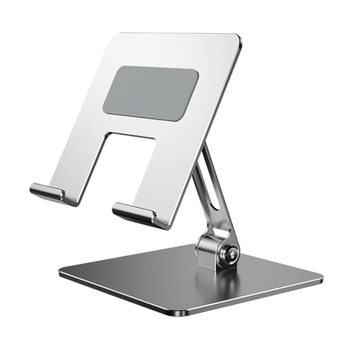 FROMCEO Tablet-Halter, Ständer, 180 Grad drehbar, tragbar, faltbar, Desktop-Halterung für Tablets, Laptops, Desktop-Halter FROMCEO Tablet-Halter, Ständer, 180 Grad drehbar, tragbar, faltbar, Desktop-Halterung für Tablets, Laptops, Desktop-Halter von FROMCEO