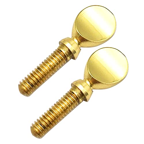 Gold Silber Kupfer Klarinette Saxophon Saxophon Hals Anziehschrauben Sopran Alt Holzblasinstrument Teile 2 Stück Gold Silber Kupfer Klarinette Saxophon Saxophon Hals Anziehschrauben Sopran Alt Holzblasinstrument Teile 2 Stück von FROMCEO