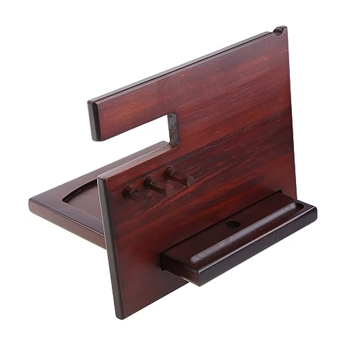 Handy-Ständer aus Holz, mobiler Standfuß, Ladegerät, Uhrentablett, großartiger Jahrestag, für Damen und Herren Handy-Ständer aus Holz, mobiler Standfuß, Ladegerät, Uhrentablett, großartiger Jahrestag, für Damen und Herren von FROMCEO