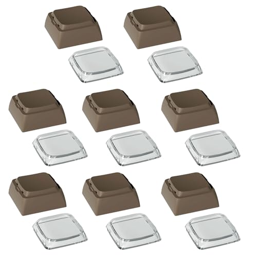 XDA Höhen-Tastenkappen-Set für mechanische Tastaturen mit Hintergrundbeleuchtung, leicht zu reinigen und klassische Farbe optional, 8 Stück von FROMCEO