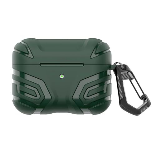 Schutzhülle für AirPods 4, Mecha-Stil, coole Kopfhörer, vollständiger C4G1-Karabiner, TPU, Pa, verbesserte Jungen-Hülle, modisch von FROVOL