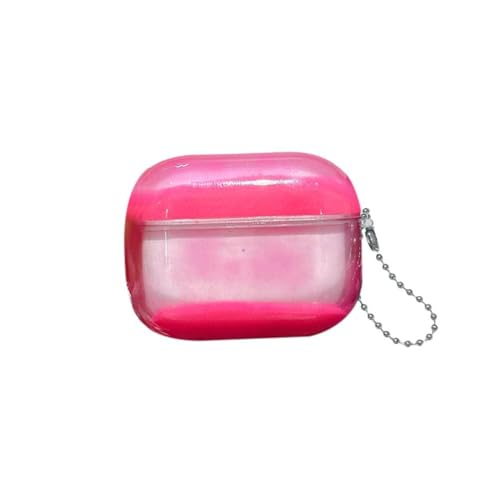Schutzhülle für Airpods4, leuchtet im Dunkeln, flüssig, glitzernd, kratzfest/stoßfest, niedlicher Zugang für N0i1-Kopfhörer von FROVOL