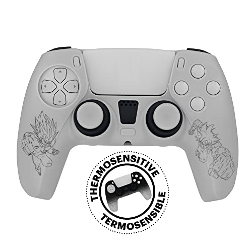 FRTEC – DRAGON BALL SUPER, wärmeempfindliches Silikon + Griffe, kompatibel mit Playstation 5 Dualsense Controller FRTEC – DRAGON BALL SUPER, wärmeempfindliches Silikon + Griffe, kompatibel mit Playstation 5 Dualsense Controller von FRTEC