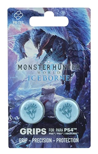 FRTEC PS4 Controller Grips - Monster Hunter World Iceborn Lizenz - Gummi, thermoplastische Elastomere - PS4, PS5, PS3, Xbox360 FRTEC PS4 Controller Grips - Monster Hunter World Iceborn Lizenz - Gummi, thermoplastische Elastomere - PS4, PS5, PS3, Xbox360 von FRTEC