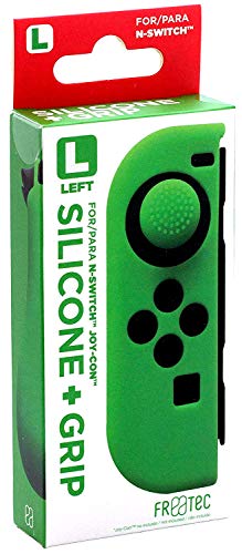 Switch Joy Con Silicone Skin + Grip - Left - Green von FRTEC