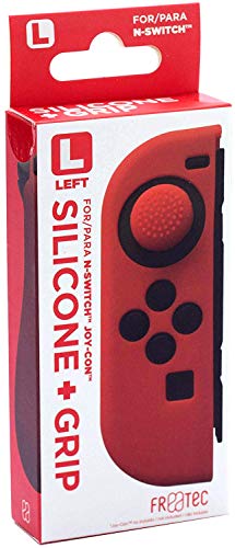 Switch Joy Con Silicone Skin + Grip - Left - Red von FRTEC