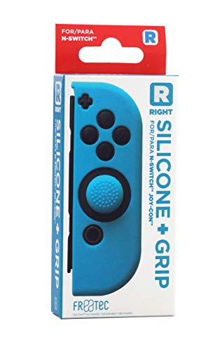 Switch Joy Con Silicone Skin + Grip - Right - Blue von FRTEC