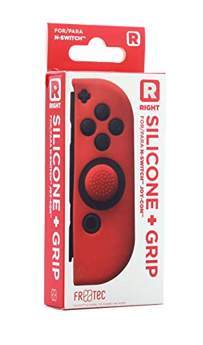 Switch Joy Con Silicone Skin + Grip - Right - Red von FRTEC