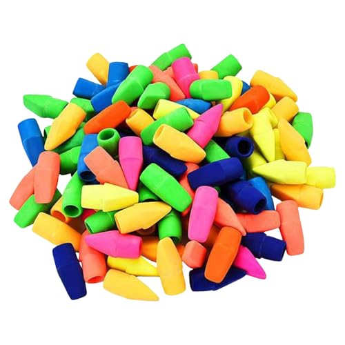 20 Stück Radiergummi Kappen,Bleistift Top Radiergummis,Für Bleistifte Kappen Radiergummis Radiergummi Bleistift Radierer Bleistift Radierer Für Zuhause Schule Büro (Mehrfarbig) von FSLLWGWG