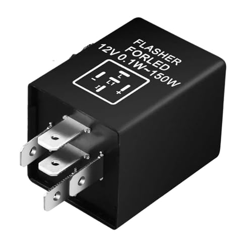 5-poliges elektronisches LED-Blinkrelais 12 V EP27 Fünfbeinige Lenkung for Autos Doppelblinkende LED-Leuchten Blinkrelais 5-poliges elektronisches LED-Blinkrelais 12 V EP27 Fünfbeinige Lenkung for Autos Doppelblinkende LED-Leuchten Blinkrelais von FSorce