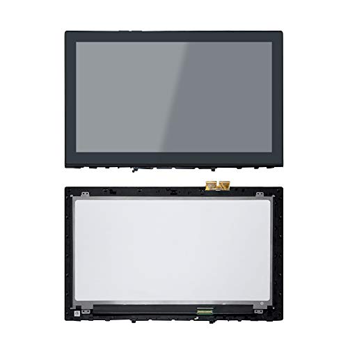 FTDLCD® 15.6 Zoll 4K UHD LED LCD Touchscreen Digitizer Display Assembly für Lenovo Y50-70 59428535 mit Rahmen 3840x2160 von FTDLCD