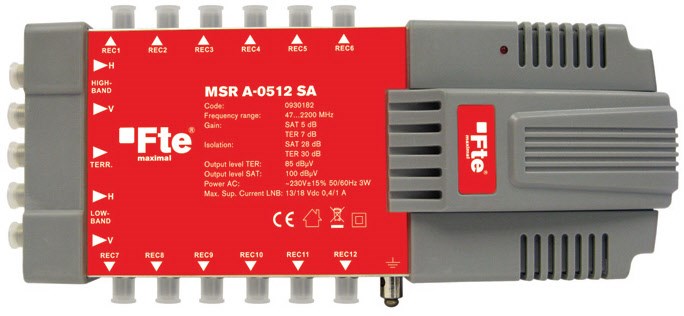 MSR A-0512 SA Multischalter MSR A-0512 SA Multischalter von FTEmaximal