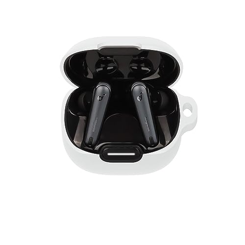 FTRONGRT Schutzhülle für Anker Soundcore Liberty 4 NC, Stoßfest, Bluetooth-Kopfhörerhülle aus Silikon mit Anker Soundcore Liberty 4 NC Bluetooth-Kopfhörer. Weiß FTRONGRT Schutzhülle für Anker Soundcore Liberty 4 NC, Stoßfest, Bluetooth-Kopfhörerhülle aus Silikon mit Anker Soundcore Liberty 4 NC Bluetooth-Kopfhörer. Weiß von FTRONGRT