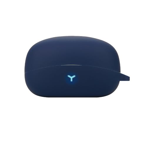 FTRONGRT Bluetooth-Kopfhörer Schutzhülle für HM-20, Stoßfest, Bluetooth-Kopfhörerhülle aus Silikon mit HM-20 Bluetooth-Kopfhörer.Navy Blau von FTRONGRT