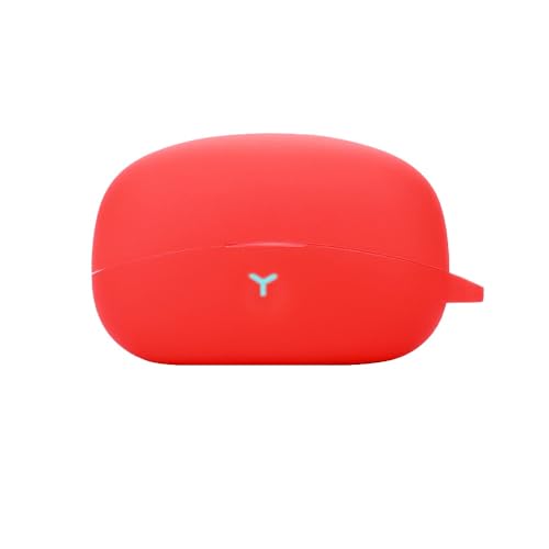 FTRONGRT Bluetooth-Kopfhörer Schutzhülle für HM-20, Stoßfest, Bluetooth-Kopfhörerhülle aus Silikon mit HM-20 Bluetooth-Kopfhörer.Rot von FTRONGRT