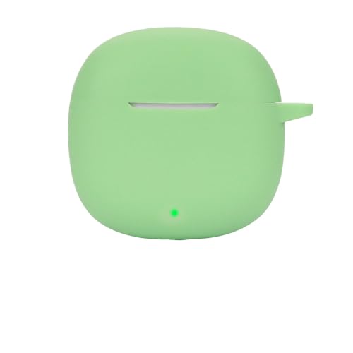 FTRONGRT Bluetooth-Kopfhörer Schutzhülle für Honor Earbuds X6, Stoßfest, Bluetooth-Kopfhörerhülle aus Silikon mit Honor Earbuds X6 Bluetooth-Kopfhörer.Matcha-Grün von FTRONGRT