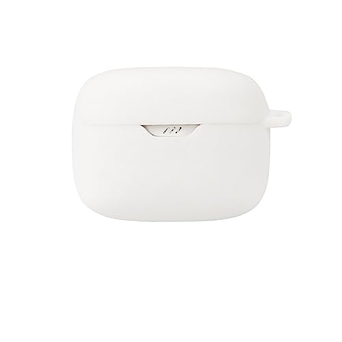 FTRONGRT Hülle Kompatibel mit JBL Tune Beam/JBL Tune 245NC TWS, Weiches TPU, Kratzfeste Schutzhülle für Bluetooth-Kopfhörer Kompatibel mit JBL Tune Beam/JBL Tune 245NC TWS.Weiß von FTRONGRT