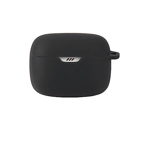 FTRONGRT Bluetooth-Kopfhörer Schutzhülle für JBL Tune Buds, Stoßfest, Bluetooth-Kopfhörerhülle aus Silikon mit JBL Tune Buds Bluetooth-Kopfhörer.Schwarz von FTRONGRT