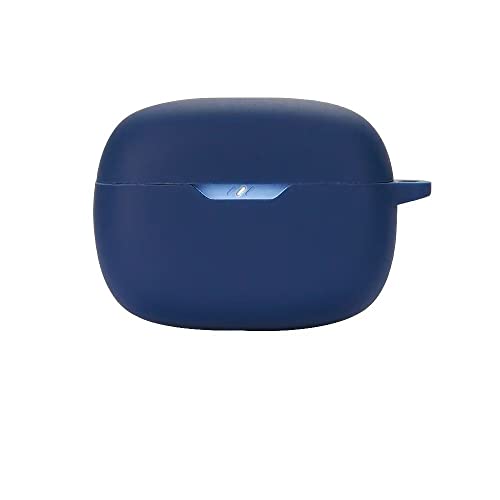 FTRONGRT Bluetooth-Kopfhörer Schutzhülle für JBL Wave Beam, Stoßfest, Bluetooth-Kopfhörerhülle aus Silikon mit JBL Wave Beam Bluetooth-Kopfhörer.Navy Blau von FTRONGRT