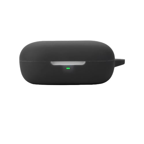 FTRONGRT Bluetooth-Kopfhörer Schutzhülle für Motorola Moto Buds Plus, Stoßfest, Bluetooth-Kopfhörerhülle aus Silikon mit Motorola Moto Buds Plus Bluetooth-Kopfhörer.Schwarz von FTRONGRT