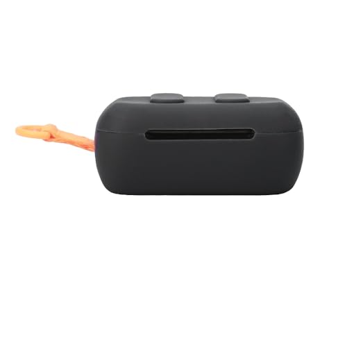 FTRONGRT Bluetooth-Kopfhörer Schutzhülle für Skullcandy DIME 3, Stoßfest, Bluetooth-Kopfhörerhülle aus Silikon mit Skullcandy DIME 3 Bluetooth-Kopfhörer.Schwarz von FTRONGRT