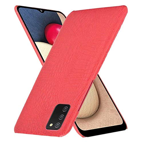 FTRONGRT Für Nokia 5.4 5G Hülle, PC + Leder umwickelte Schutzhülle, Anti-Drop, Geeignet für Nokia 5.4 Handy Schutzhülle.rot von FTRONGRT