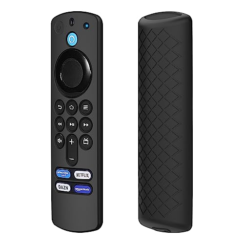 FTRONGRT Hülle Kompatibel mit 2021 Amazon Alexa Voice Remote 3rd Gen, Anti-Drop und Anti-Kollision, Flexibles Silikon Fernbedienung Schutzhülle. Schwarz FTRONGRT Hülle Kompatibel mit 2021 Amazon Alexa Voice Remote 3rd Gen, Anti-Drop und Anti-Kollision, Flexibles Silikon Fernbedienung Schutzhülle. Schwarz von FTRONGRT