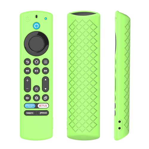 FTRONGRT Hülle Kompatibel mit 2023 Fire TV Stick 4K Max 2nd, Flexibles Silikon, Anti-Drop und Anti-Kollision, Fernbedienung Schutzhülle.Leuchtendes Grün FTRONGRT Hülle Kompatibel mit 2023 Fire TV Stick 4K Max 2nd, Flexibles Silikon, Anti-Drop und Anti-Kollision, Fernbedienung Schutzhülle.Leuchtendes Grün von FTRONGRT