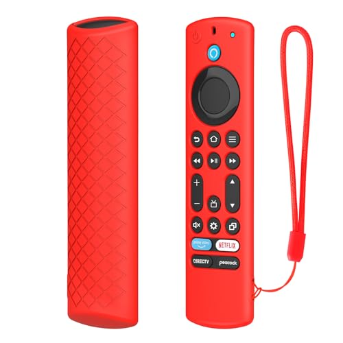 FTRONGRT Hülle Kompatibel mit 2023 Fire TV Stick 4K Max 2nd, Flexibles Silikon, Anti-Drop und Anti-Kollision, Fernbedienung Schutzhülle.Rot FTRONGRT Hülle Kompatibel mit 2023 Fire TV Stick 4K Max 2nd, Flexibles Silikon, Anti-Drop und Anti-Kollision, Fernbedienung Schutzhülle.Rot von FTRONGRT