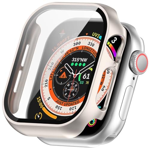 FTRONGRT Hülle Kompatibel mit Apple Watch Series 10 46mm, PC + Bildschirmfilm, Kratzfest, All-Inclusive-Schutzhülle Kompatibel mit Apple Watch Series 10 46mm. Sternenlichtfarbe FTRONGRT Hülle Kompatibel mit Apple Watch Series 10 46mm, PC + Bildschirmfilm, Kratzfest, All-Inclusive-Schutzhülle Kompatibel mit Apple Watch Series 10 46mm. Sternenlichtfarbe von FTRONGRT