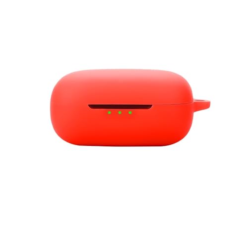 FTRONGRT Hülle Kompatibel mit EarFun Air Pro 4, Weiches TPU, Kratzfeste Schutzhülle für Bluetooth-Kopfhörer Kompatibel mit EarFun Air Pro 4.Rot von FTRONGRT