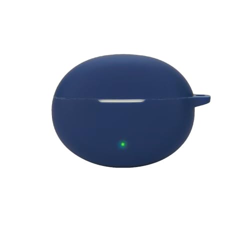 FTRONGRT Hülle Kompatibel mit Edifier NeoBuds Plus, Weiches TPU, Kratzfeste Schutzhülle für Bluetooth-Kopfhörer Kompatibel mit Edifier NeoBuds Plus.Navy Blau von FTRONGRT