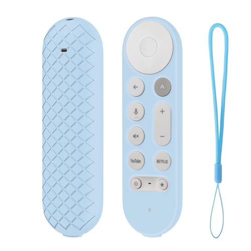 FTRONGRT Hülle Kompatibel mit Google TV Streamer 4K 2024, Flexibles Silikon, Anti-Drop und Anti-Kollision, Fernbedienung Schutzhülle.Himmelblau FTRONGRT Hülle Kompatibel mit Google TV Streamer 4K 2024, Flexibles Silikon, Anti-Drop und Anti-Kollision, Fernbedienung Schutzhülle.Himmelblau von FTRONGRT