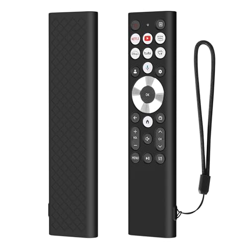 FTRONGRT Hülle Kompatibel mit Hisense ERF6A80 / ERF6G80H / ERF6F80H, Flexibles Silikon, Anti-Drop und Anti-Kollision, Fernbedienung Schutzhülle.Schwarz FTRONGRT Hülle Kompatibel mit Hisense ERF6A80 / ERF6G80H / ERF6F80H, Flexibles Silikon, Anti-Drop und Anti-Kollision, Fernbedienung Schutzhülle.Schwarz von FTRONGRT