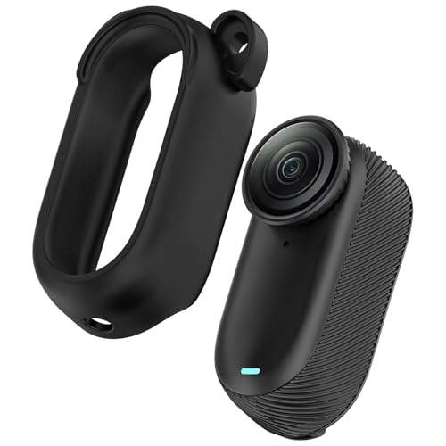 FTRONGRT Hülle Kompatibel mit Insta360 GO 3S / Insta360 GO 3, Kratzfest, Weiches Silikon Ladehülle Silikon-Schutzhülle Kompatibel mit Insta360 GO 3S / Insta360 GO 3 Kamera.Schwarz FTRONGRT Hülle Kompatibel mit Insta360 GO 3S / Insta360 GO 3, Kratzfest, Weiches Silikon Ladehülle Silikon-Schutzhülle Kompatibel mit Insta360 GO 3S / Insta360 GO 3 Kamera.Schwarz von FTRONGRT