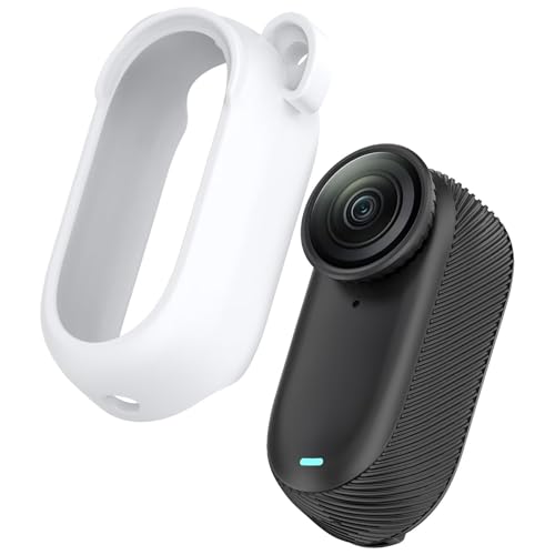 FTRONGRT Hülle Kompatibel mit Insta360 GO 3S / Insta360 GO 3, Kratzfest, Weiches Silikon Ladehülle Silikon-Schutzhülle Kompatibel mit Insta360 GO 3S / Insta360 GO 3 Kamera.Weiß FTRONGRT Hülle Kompatibel mit Insta360 GO 3S / Insta360 GO 3, Kratzfest, Weiches Silikon Ladehülle Silikon-Schutzhülle Kompatibel mit Insta360 GO 3S / Insta360 GO 3 Kamera.Weiß von FTRONGRT