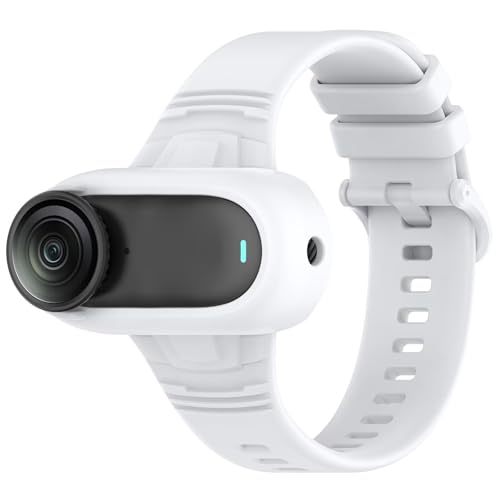 FTRONGRT Hülle Kompatibel mit Insta360 GO 3S / Insta360 GO 3 / Insta360 GO 2 Kamera, Kratzfest, Weiches Silikon Armband Schutzhülle.Weiß FTRONGRT Hülle Kompatibel mit Insta360 GO 3S / Insta360 GO 3 / Insta360 GO 2 Kamera, Kratzfest, Weiches Silikon Armband Schutzhülle.Weiß von FTRONGRT