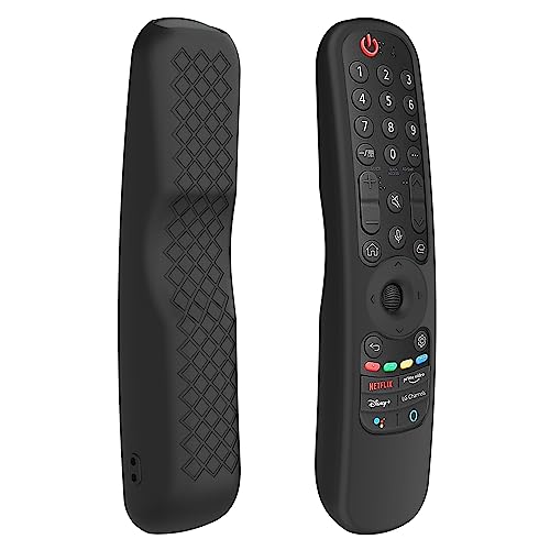 FTRONGRT Hülle Kompatibel mit LG AN-MR21GC / AN-MR21N / AN-MR21GA, Anti-Drop und Anti-Kollision, Flexibles Silikon Fernbedienung Schutzhülle. Schwarz FTRONGRT Hülle Kompatibel mit LG AN-MR21GC / AN-MR21N / AN-MR21GA, Anti-Drop und Anti-Kollision, Flexibles Silikon Fernbedienung Schutzhülle. Schwarz von FTRONGRT