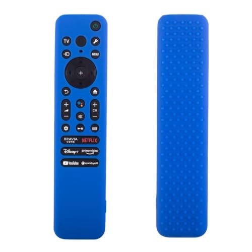 FTRONGRT Hülle Kompatibel mit Sony RMF-TX800C RMF-TX810P RMF-TX810U RMF-TX811U, Anti-Drop und Anti-Kollision, Flexibles Silikon Fernbedienung Schutzhülle. Blau FTRONGRT Hülle Kompatibel mit Sony RMF-TX800C RMF-TX810P RMF-TX810U RMF-TX811U, Anti-Drop und Anti-Kollision, Flexibles Silikon Fernbedienung Schutzhülle. Blau von FTRONGRT