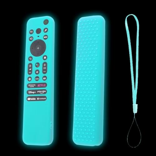 FTRONGRT Hülle Kompatibel mit Sony RMF-TX800C RMF-TX810P RMF-TX810U RMF-TX811U, Anti-Drop und Anti-Kollision, Flexibles Silikon Fernbedienung Schutzhülle. Leuchtendes Blau FTRONGRT Hülle Kompatibel mit Sony RMF-TX800C RMF-TX810P RMF-TX810U RMF-TX811U, Anti-Drop und Anti-Kollision, Flexibles Silikon Fernbedienung Schutzhülle. Leuchtendes Blau von FTRONGRT