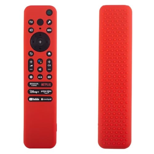 FTRONGRT Hülle Kompatibel mit Sony RMF-TX800C RMF-TX810P RMF-TX810U RMF-TX811U, Anti-Drop und Anti-Kollision, Flexibles Silikon Fernbedienung Schutzhülle. Rot FTRONGRT Hülle Kompatibel mit Sony RMF-TX800C RMF-TX810P RMF-TX810U RMF-TX811U, Anti-Drop und Anti-Kollision, Flexibles Silikon Fernbedienung Schutzhülle. Rot von FTRONGRT