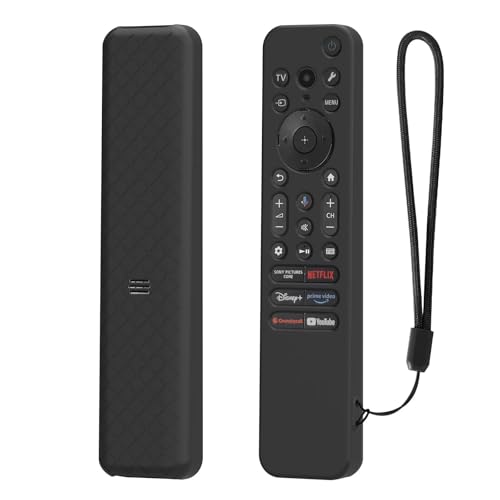 FTRONGRT Hülle Kompatibel mit Sony RMF-TX910U / RMF-TX920U, Anti-Drop und Anti-Kollision, Flexibles Silikon Fernbedienung Schutzhülle. Schwarz FTRONGRT Hülle Kompatibel mit Sony RMF-TX910U / RMF-TX920U, Anti-Drop und Anti-Kollision, Flexibles Silikon Fernbedienung Schutzhülle. Schwarz von FTRONGRT