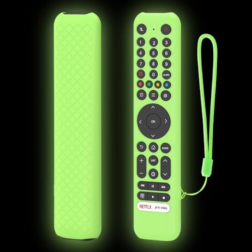 FTRONGRT Hülle Kompatibel mit TCL RC716 / TCL RC833, Anti-Drop und Anti-Kollision, Flexibles Silikon Fernbedienung Schutzhülle. Leuchtendes Grün FTRONGRT Hülle Kompatibel mit TCL RC716 / TCL RC833, Anti-Drop und Anti-Kollision, Flexibles Silikon Fernbedienung Schutzhülle. Leuchtendes Grün von FTRONGRT