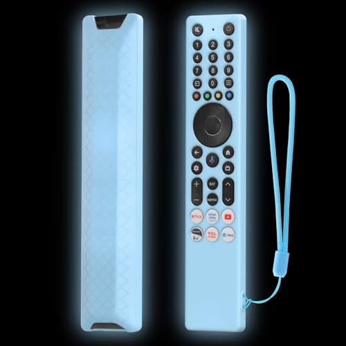 FTRONGRT Hülle Kompatibel mit TCL RC833A, Anti-Drop und Anti-Kollision, Flexibles Silikon Fernbedienung Schutzhülle. Leuchtendes Blau FTRONGRT Hülle Kompatibel mit TCL RC833A, Anti-Drop und Anti-Kollision, Flexibles Silikon Fernbedienung Schutzhülle. Leuchtendes Blau von FTRONGRT